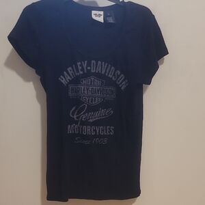 Harley-Davidson Black Graphic T-Shirt